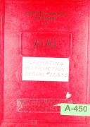 Acme-Acme Gridley-Gridley-National Acme-Acme Gridley RAC-6 5 1/4\", 6 Spindle Bar Machine, Parts List Manual 1952-RAC-6 5 1/4\"-06